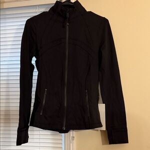 Lululemon Black Define Jacket Luon Size:6